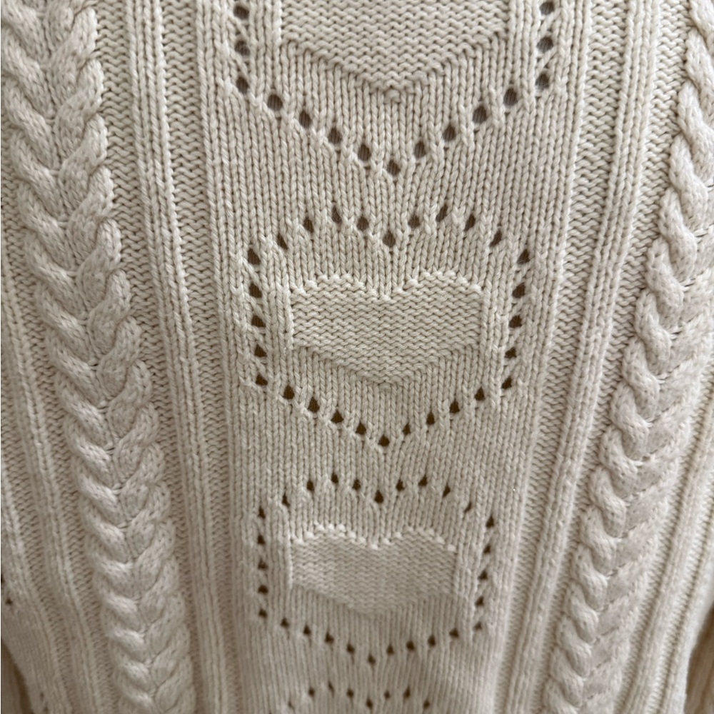 Anthropologie Maeve Asymmetrical Cardigan Sweater - Picture 6 of 7